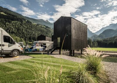 Sandgold Alpine Glamping Campingplatz in Sand in Taufers